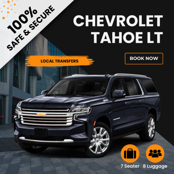 Chevrolet Tahoe LT SUV Transfers Starting from 400 SAR