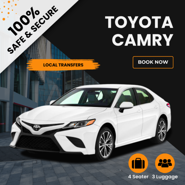 Camry Affordable Jeddah Airport to Hotel Transfers | 190 SAR